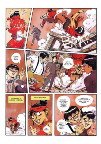 extrait bande-dessinee The Golden Path