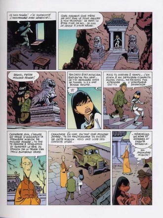 extrait bande-dessinee Au service secret du grand timonier