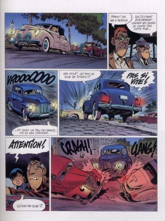 extrait bande-dessinee Voir Paris et mourir