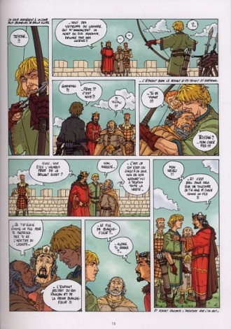 extrait bande-dessinee Yseut la blonde