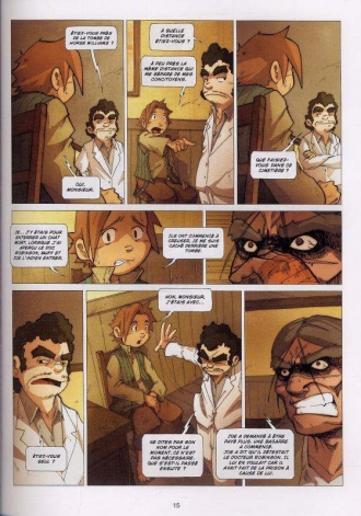 extrait bande-dessinee Le Trésor du capitaine Kidd