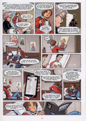 extrait bande-dessinee La top team