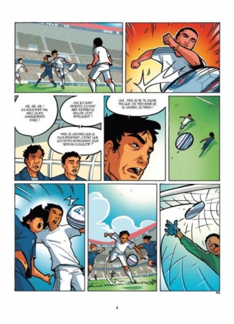 extrait bande-dessinee Le bouclier