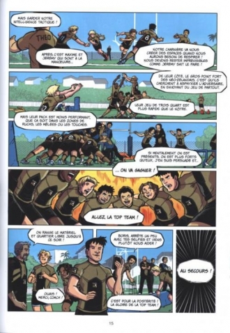 extrait bande-dessinee Haka