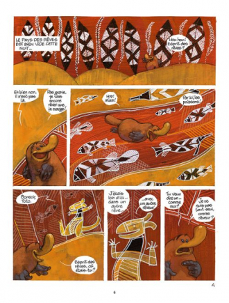 extrait bande-dessinee Le dragon bleu