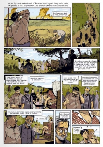 extrait bande-dessinee Tranquille courage T1