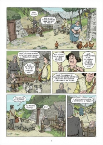 extrait bande-dessinee Le Serment des pécadous