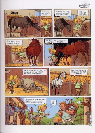 extrait bande-dessinee Triple galop T2