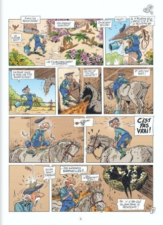extrait bande-dessinee Triple galop T9