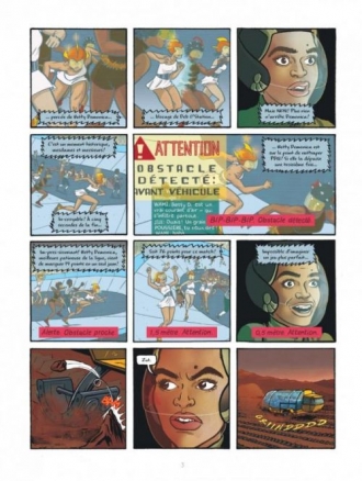 extrait bande-dessinee Rollergirl sur mars