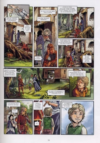 extrait bande-dessinee Le Cornu de Brocéliande