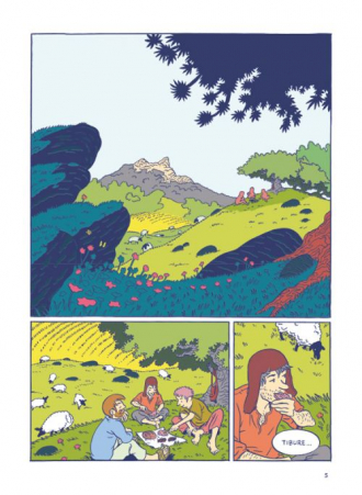 extrait bande-dessinee Tristan et Iseult
