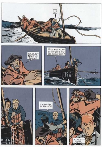 extrait bande-dessinee Trois éclats blancs
