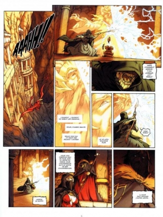 extrait bande-dessinee La lumière du guerrier