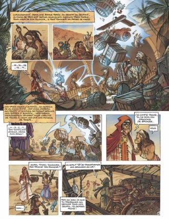 extrait bande-dessinee Le défi des treize tribus