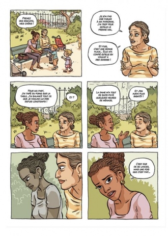 extrait bande-dessinee Udama chez ces gens-là