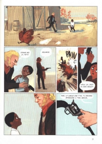 extrait bande-dessinee Le dernier des sioux