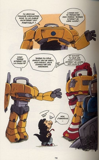 extrait bande-dessinee Un An sans Internet