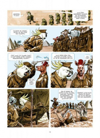 extrait bande-dessinee Un Australien à Gallipoli