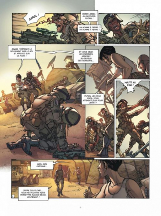 extrait bande-dessinee Un Escalier de sable