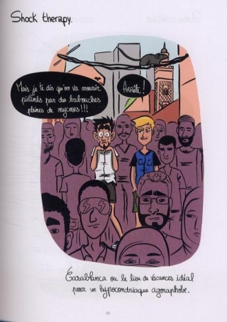 extrait bande-dessinee Un garçon au poil