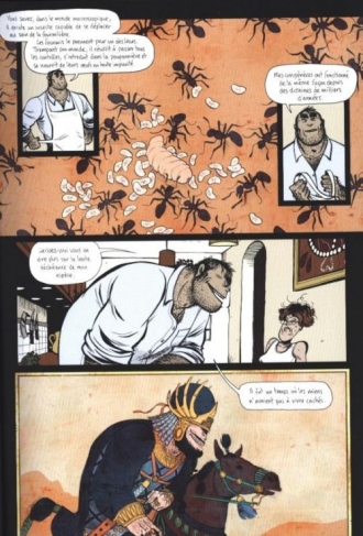extrait bande-dessinee Deuxième service