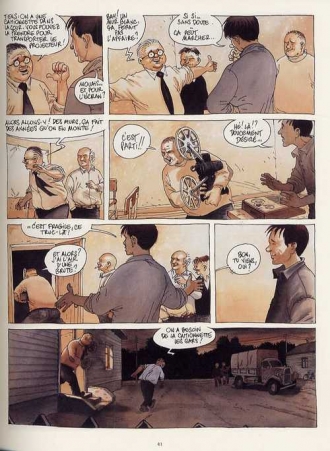 extrait bande-dessinee Un homme est mort