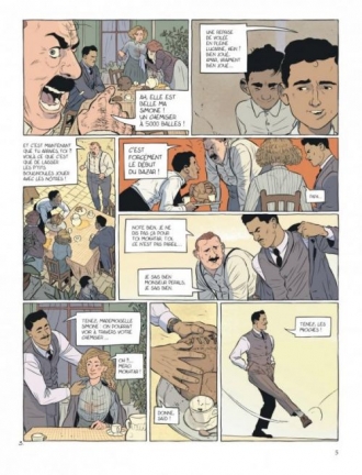 extrait bande-dessinee Un Maillot pour l'Algérie