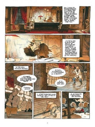 extrait bande-dessinee La Gloire d'Albert