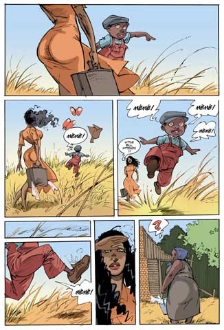 extrait bande-dessinee Un paradis distant
