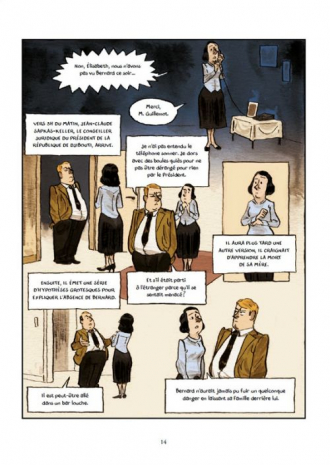 extrait bande-dessinee Une Affaire d'Etats
