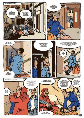 extrait bande-dessinee Oualou en Algérie
