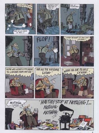extrait bande-dessinee Soldat inconnu - Crevaisons