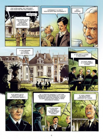 extrait bande-dessinee Vichy-capitale