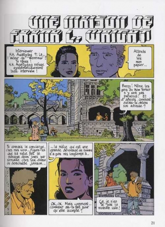 extrait bande-dessinee Une maison de Frank L. Wright T1
