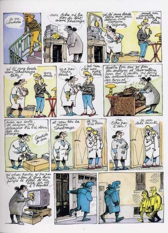 extrait bande-dessinee Une saga génétique