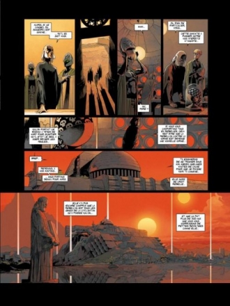 extrait bande-dessinee Le temps du désert