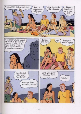 extrait bande-dessinee Vacances...
