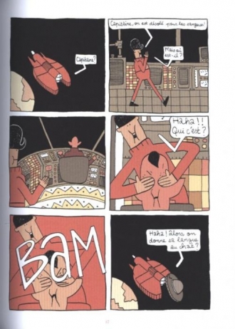extrait bande-dessinee Vaisseau spécial