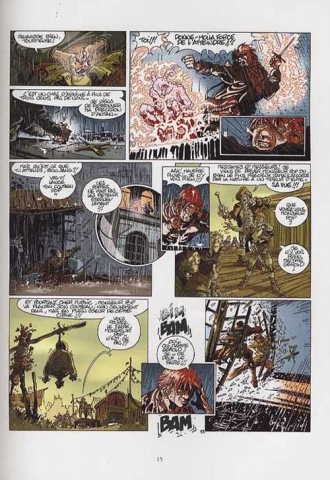 extrait bande-dessinee Justine des dieux