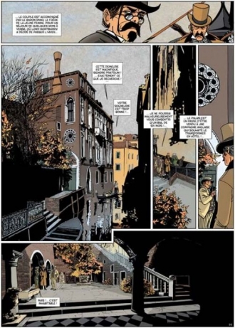 extrait bande-dessinee L'étrange mort de lord Montbarry