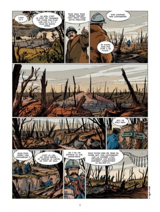 extrait bande-dessinee L'agonie du fort de Vaux