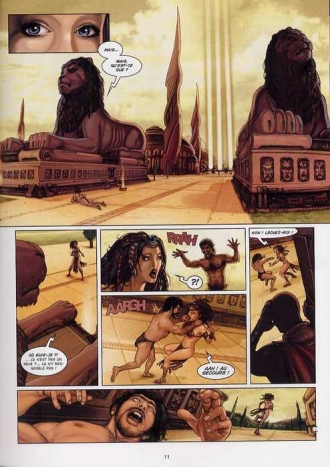 extrait bande-dessinee Dans l'ombre des dieux