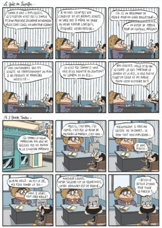extrait bande-dessinee La rançon de la gloire