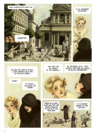 extrait bande-dessinee Violette Nozière
