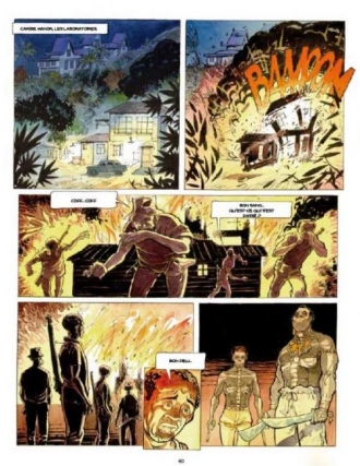 extrait bande-dessinee Voodoo Serenade