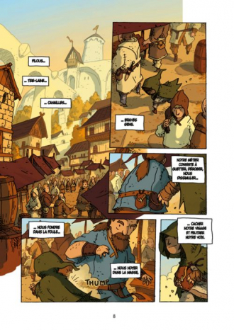 extrait bande-dessinee Le secret des trois rois - première partie