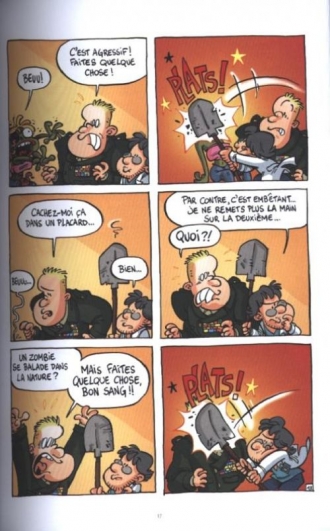 extrait bande-dessinee Walk of the dead