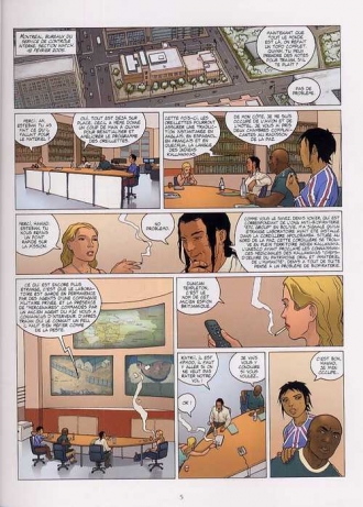 extrait bande-dessinee La Terre sacrée