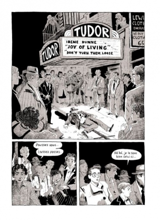 extrait bande-dessinee Weegee, Serial photographer